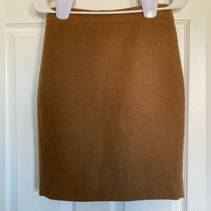 New J. Crew wool blend skirt